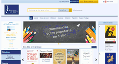 Desktop Screenshot of librairiecolbert.com